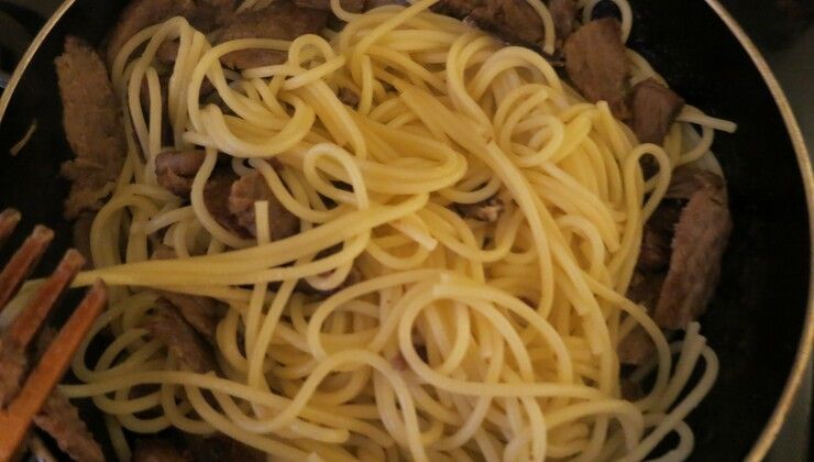 Спагетти Карбонара – Шаг 5