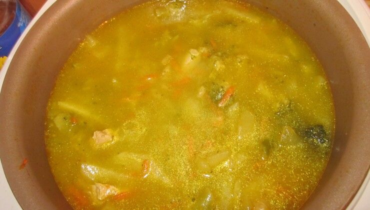Суп с брокколи и курицей в мультиварке – Шаг 1