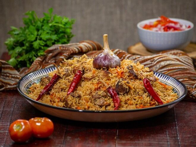 Плов в афганском казане: классический подробный рецепт из баранины ...