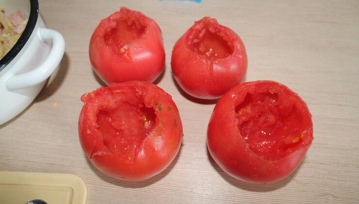 Фаршированные помидоры. – Шаг 1