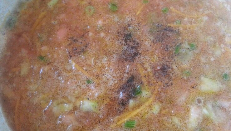 Томатный суп с рисом – Шаг 3