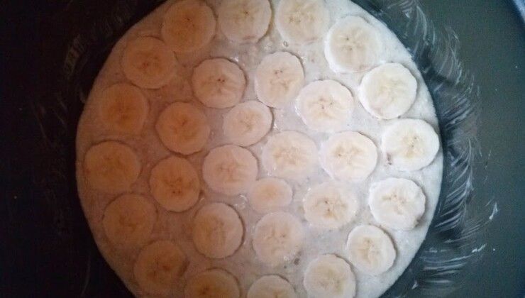 Овсяный пирог с бананами в мультиварке – Шаг 6