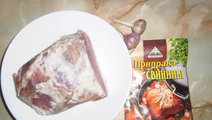 Свинина в мультиварке – Шаг 1