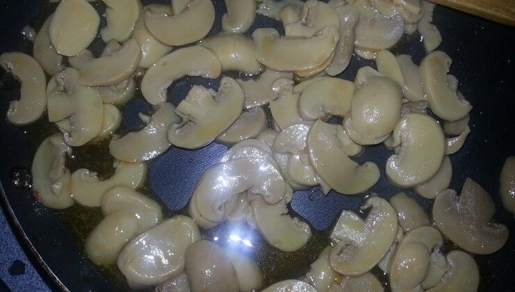 Тосканский грибной суп с фасолью – «Zuppa di fagioli e funghi»! – Шаг 4