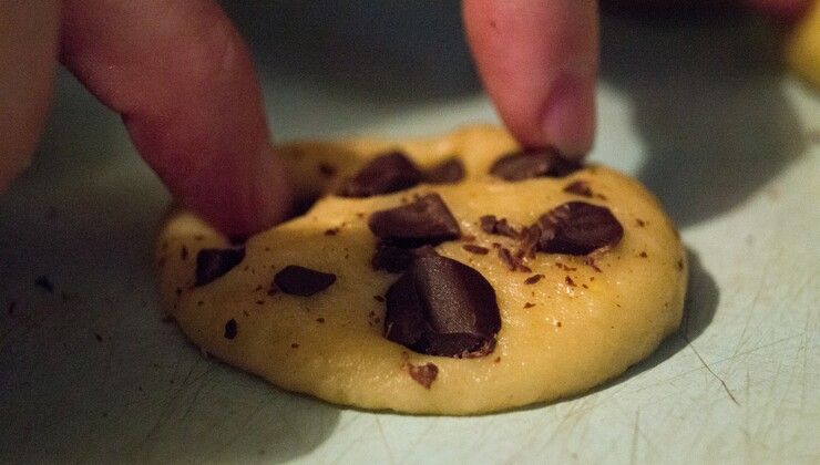 Печенье с шоколадом – Шаг 3