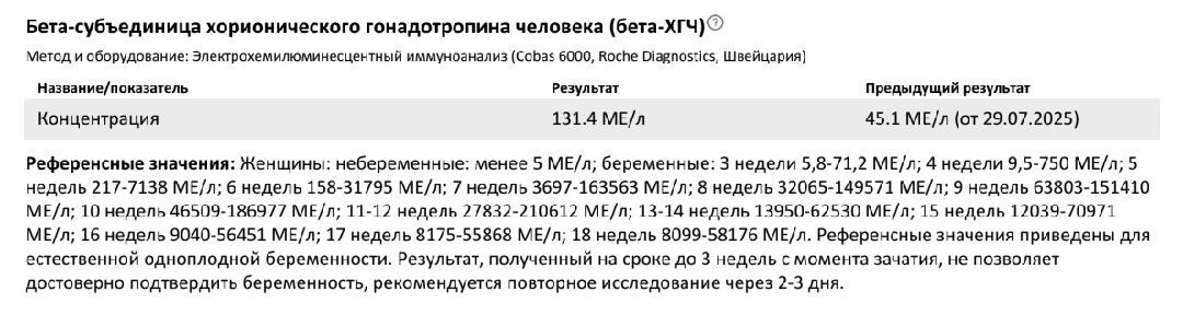 День 8 после переноса