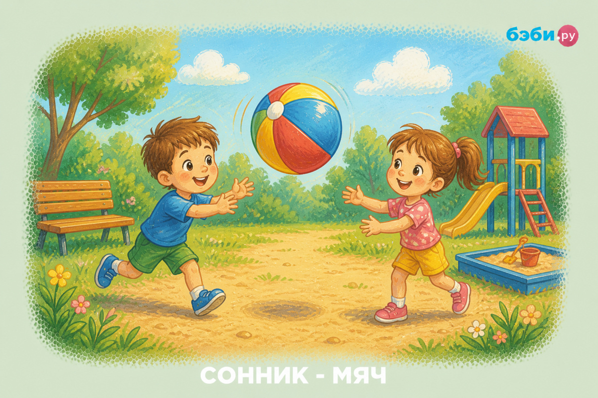 К чему снится мяч