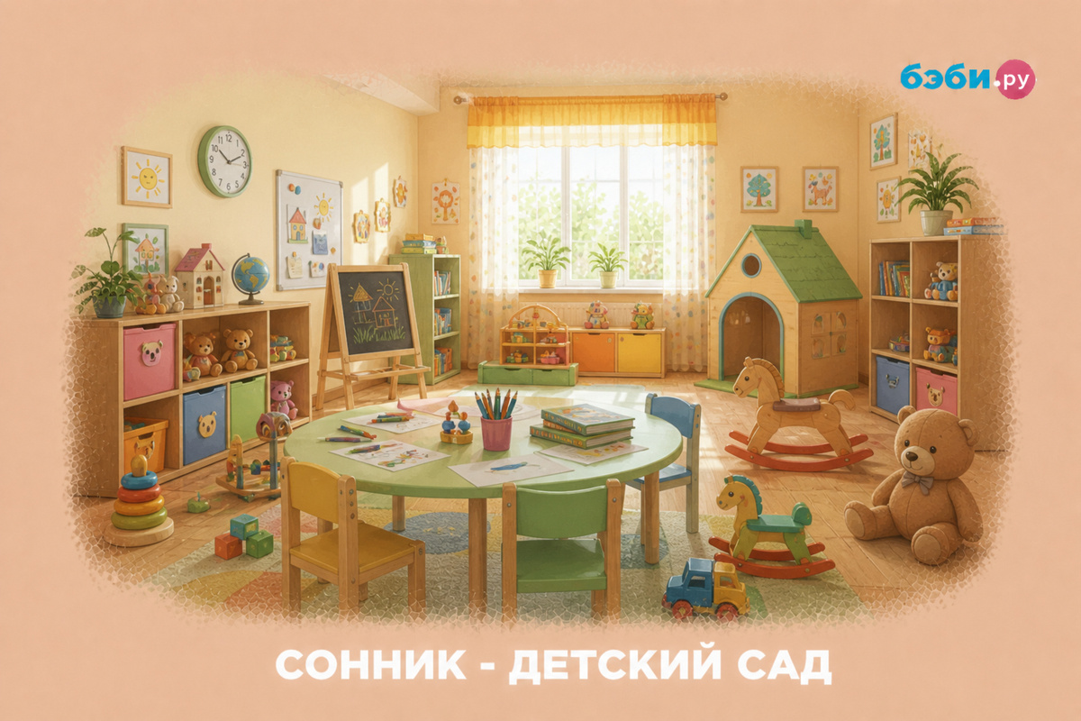 К чему снится детский сад