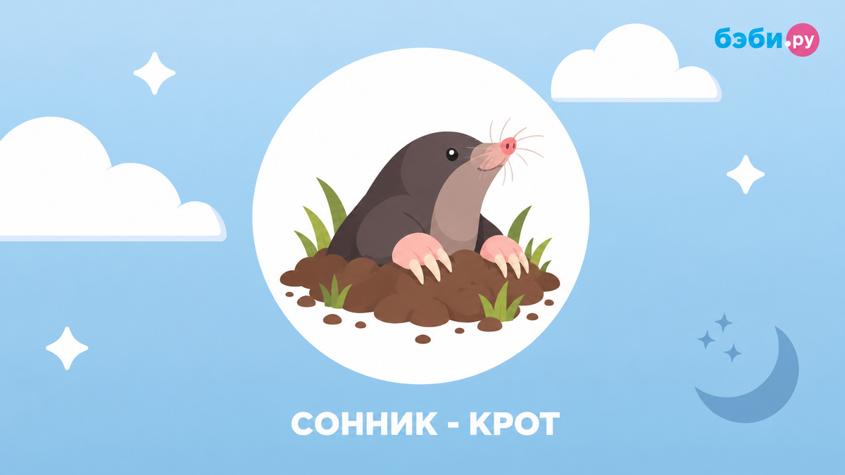 К чему снится крот