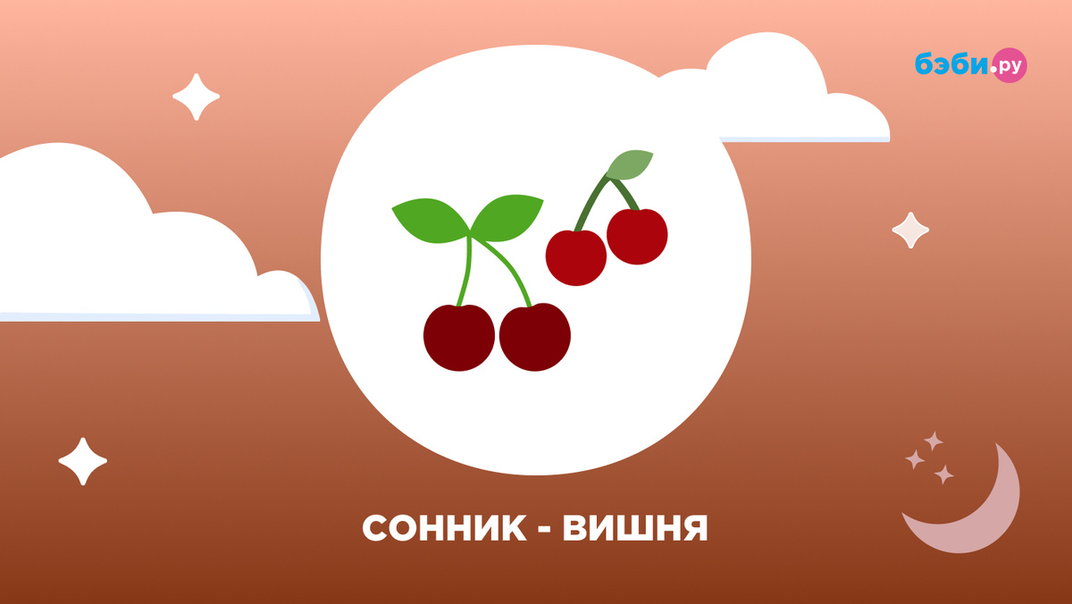 Крупные вишни во сне. Крупные вишни во сне