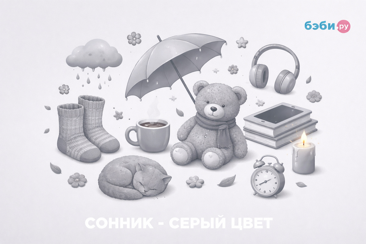 К чему снится серый цвет 