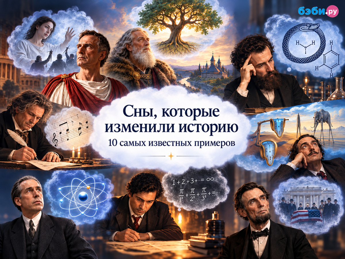Самые известные сны в истории человечества