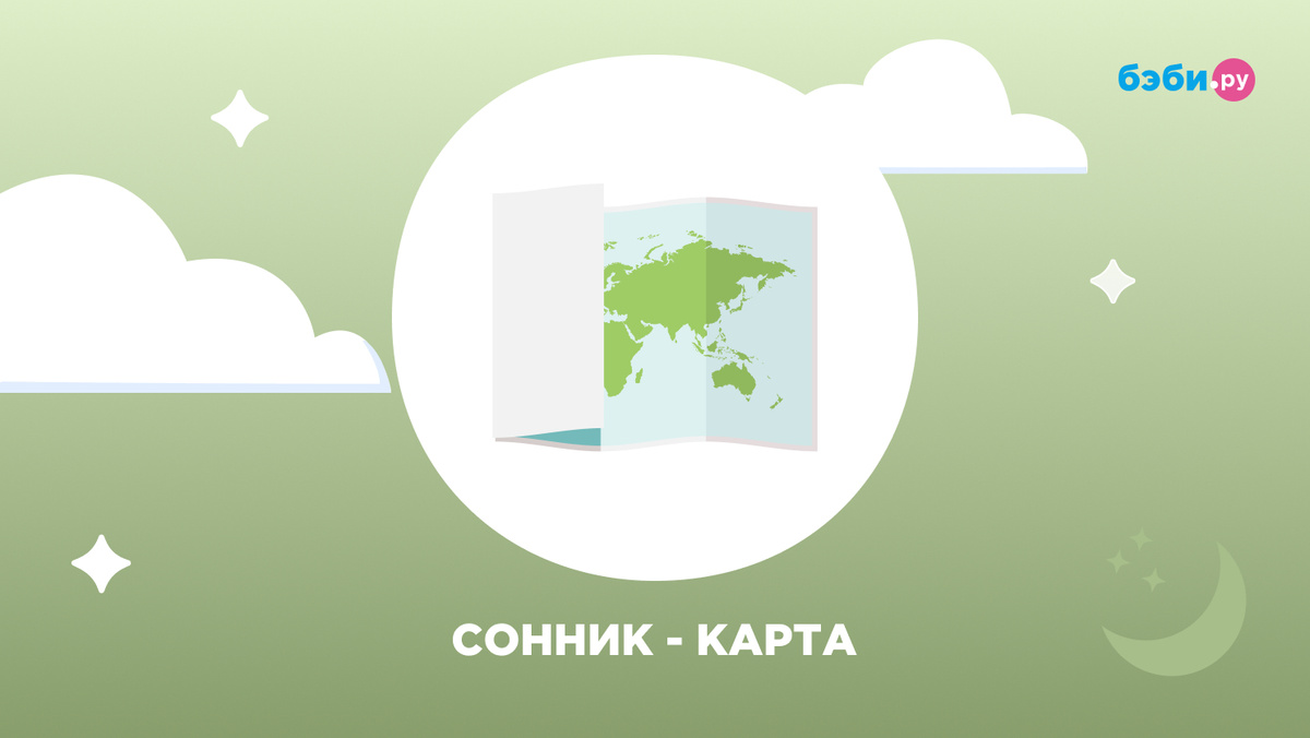 К чему снится карта