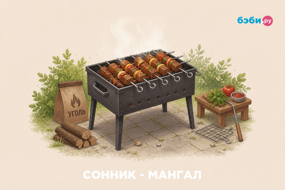 К чему снится мангал