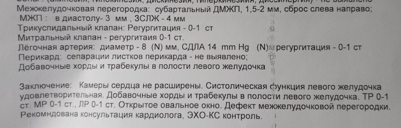 Овальное окно. Порок сердца
