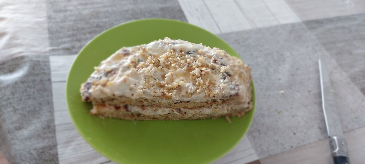 ПП тортик. Не ожидала, что так вкусно получится)