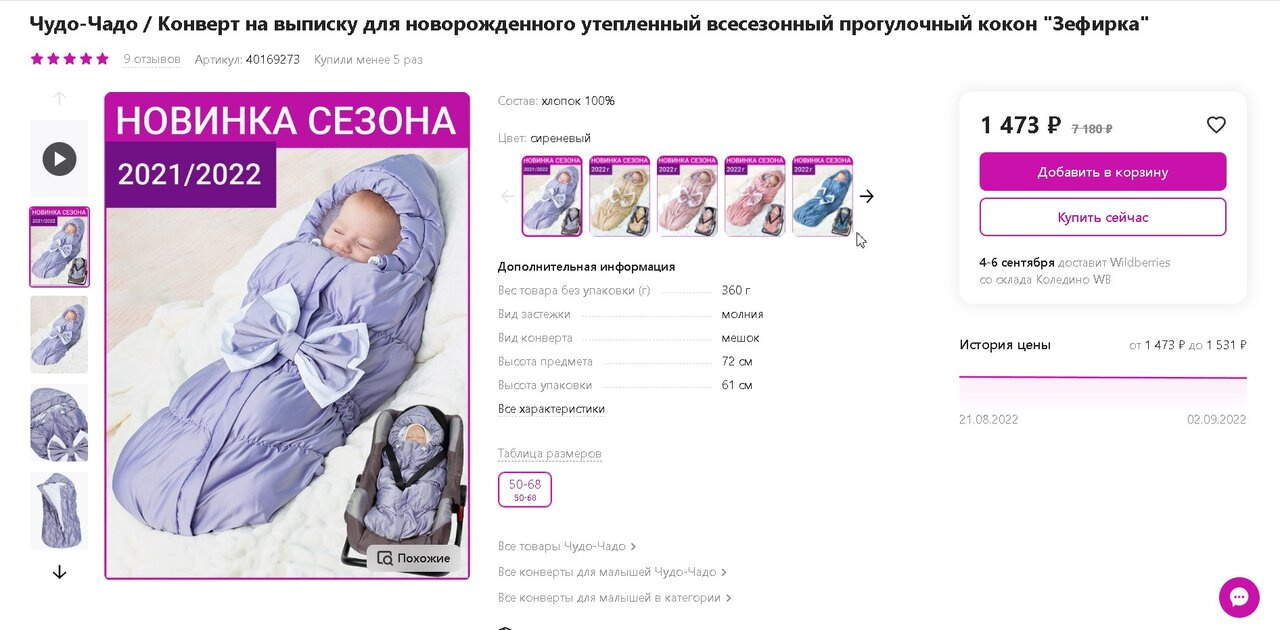 Конверт Зефирка на выписку и для прогулок. Прошу отзывы
