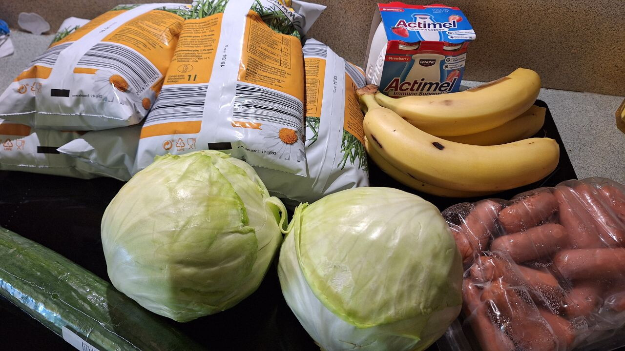 Новый месяц. Продуктовые траты. С 12 по 15 апреля