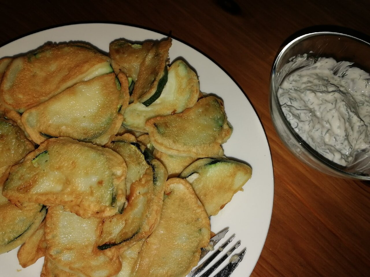 Рецептик от Белки - Кабачки в тесте - закуска и гарнир