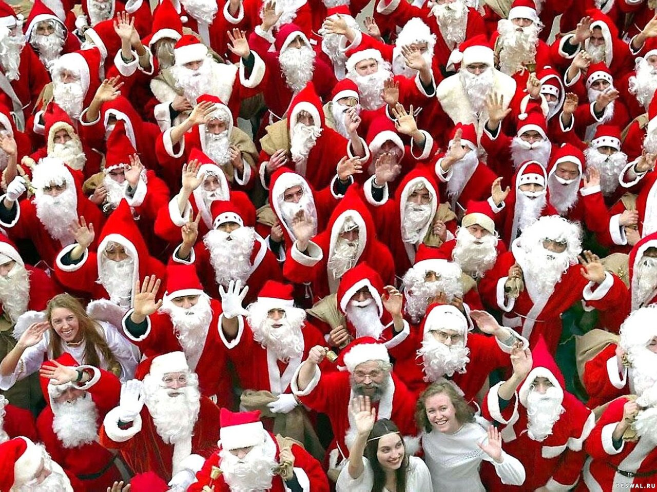 Пожелаем другу другу в Новом году!