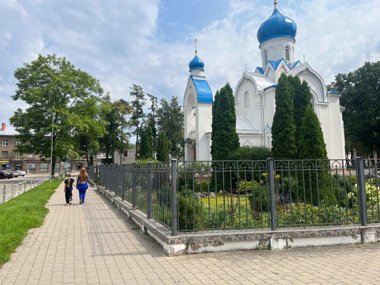 Перед поездкой в Беларусь, пока ещё Латвия.