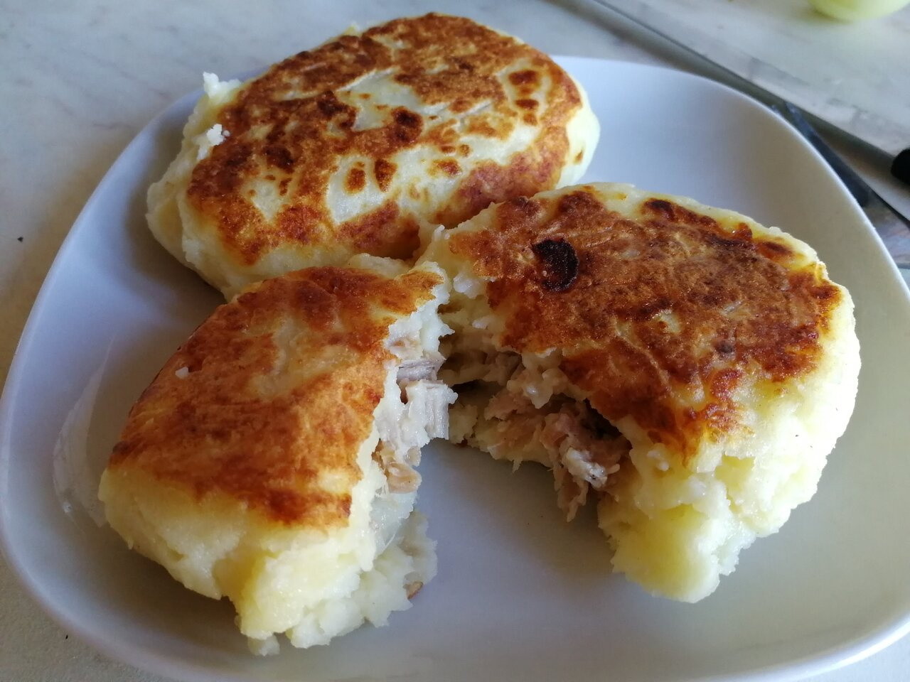 Рецептик от Белки - КАРТОФЕЛЬНЫЕ ЗРАЗЫ С МЯСОМ