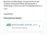 Пособие по беременности