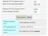 Рост хгч