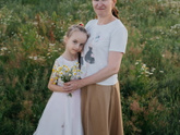 Моя дочь школьница....