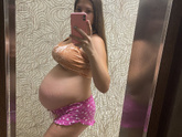 Опустился ли живот?