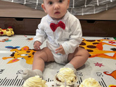 Стефану пол годика 🥰