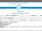 Результаты анализов