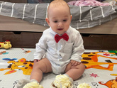 Стефану пол годика 🥰