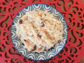 Плов из курицы с нутом и изюмом. Ну как плов. Рисовая каша.