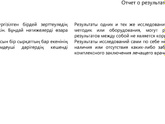 Результаты на ферритин