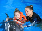 Какой восторг у дочки, да и у меня)) 🐬