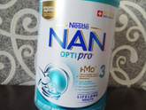 Попробовали молочко NAN3 opti pro
