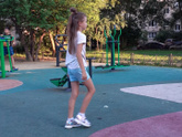 У дочки волосы вообще
