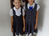 Мои школьницы:3 и 5