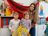 Широкая масленица в школе, чаепитие)