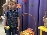 Вчера был утренник в саду