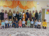Вчера был утренник в саду