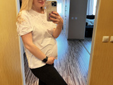 28-ая неделя 🤰🏼💙 или привет 3-ий триместр