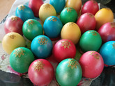 Как красите яйца в этом году?