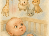 Дневник Малыша. День 8. 🍼 Загадочные вертушки в ночи.