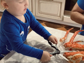 На ужин - крабовый салат 🦀