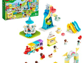 Lego Duplo Town "Большой парк аттракционов" VS "Парк развлечений"