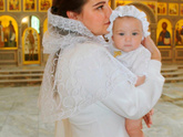Крестины нашей дочери Аглаи😍