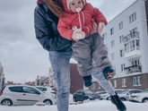 Зимние фото с моей милейшей доченькой ?❤️