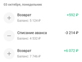 Возврат денег на карту на WB
